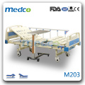 M203 Einstellbare zwei Kurbeln Krankenhausbett